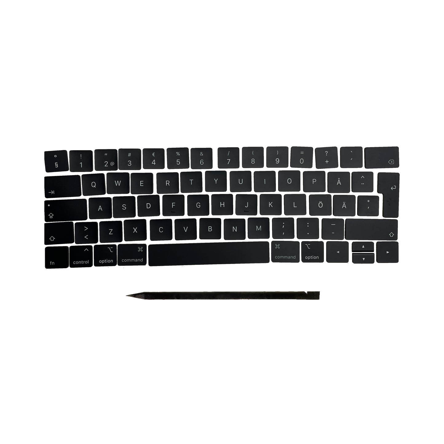 Ersatztasten & Scharniere für MacBook Pro/Air Tastatur Schwedisches Layout ISO