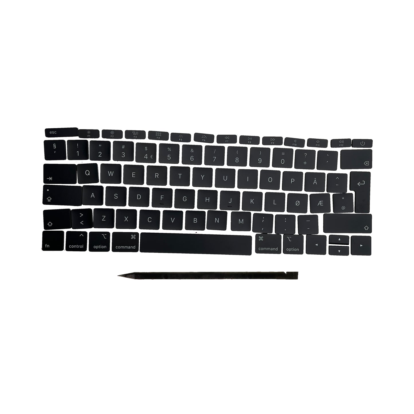 Ersatztasten & Scharniere für MacBook Pro/Air Tastatur Norwegisches Layout ISO
