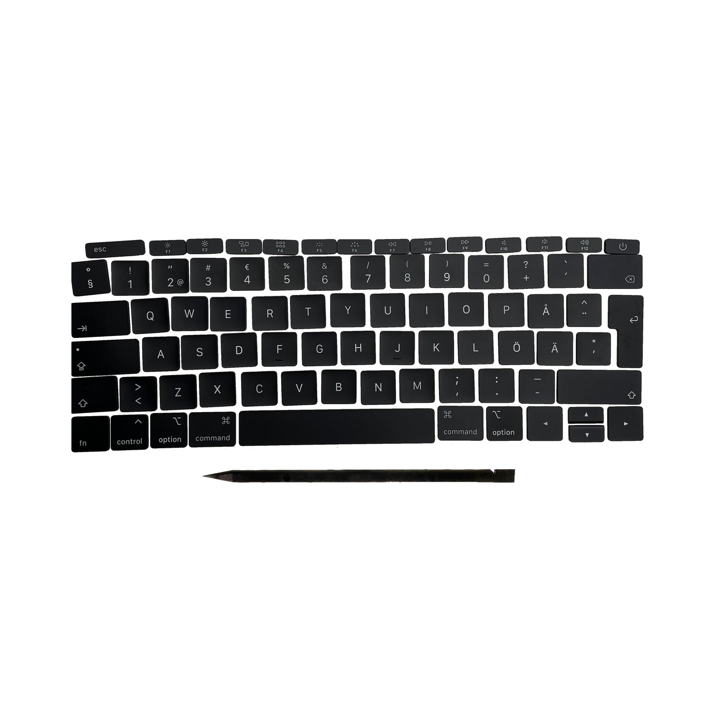 Ersatztasten & Scharniere für MacBook Pro/Air Tastatur Schwedisches Layout ISO