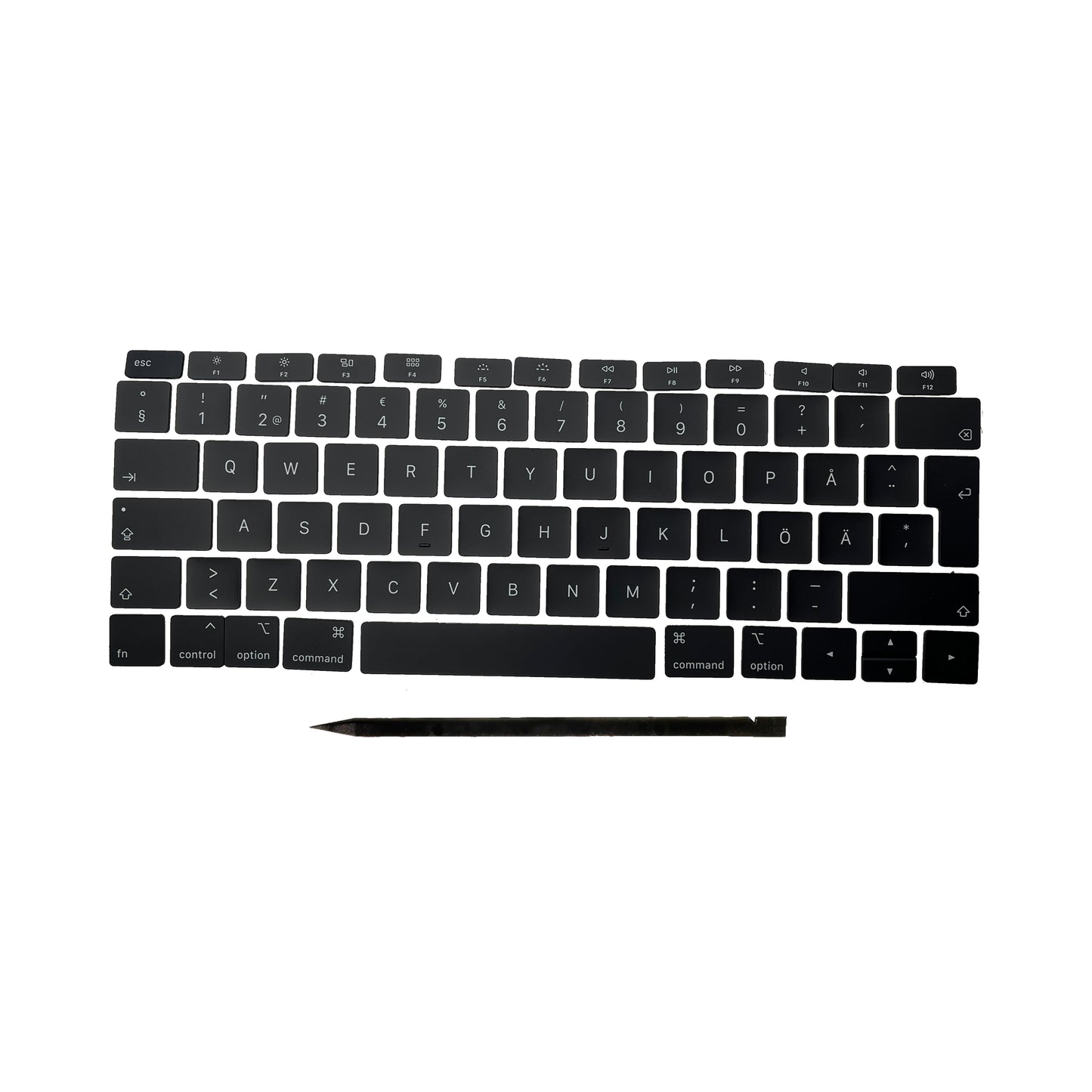 Ersatztasten & Scharniere für MacBook Pro/Air Tastatur Schwedisches Layout ISO