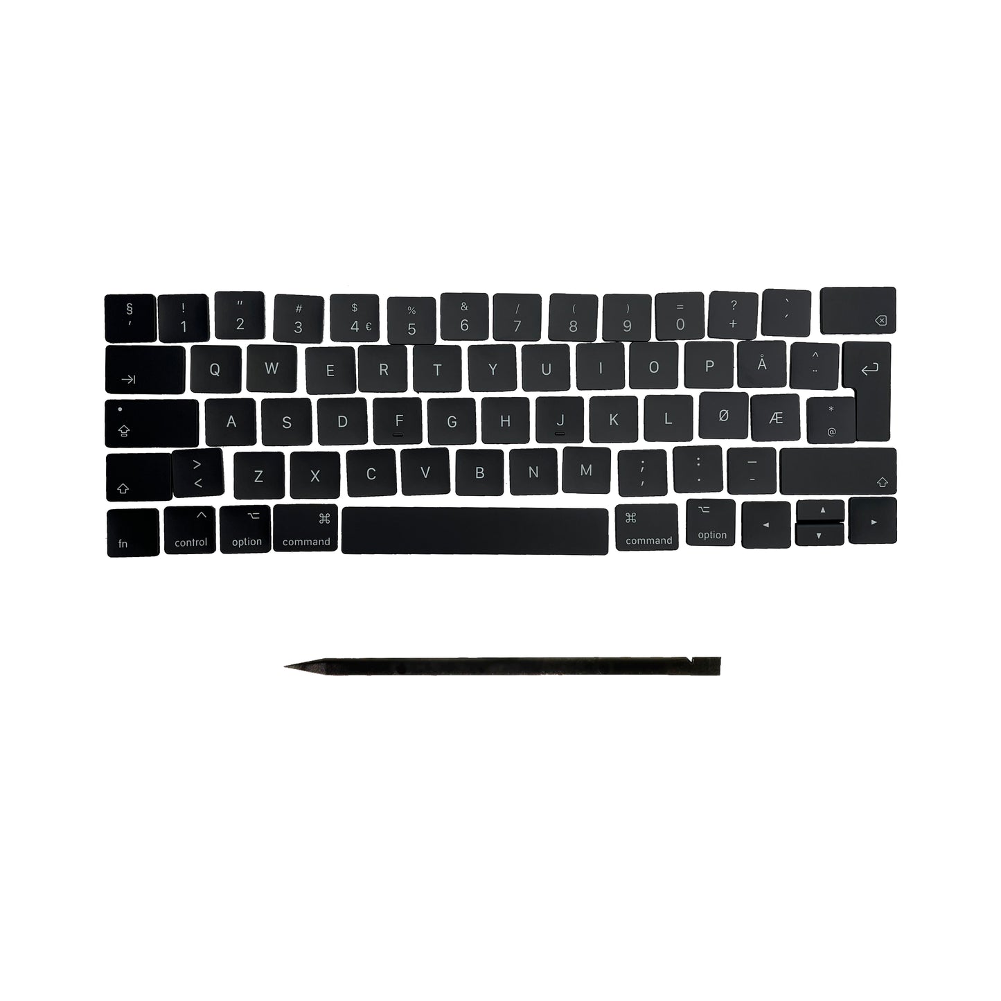 Ersatztasten & Scharniere für MacBook Pro/Air Tastatur Norwegisches Layout ISO