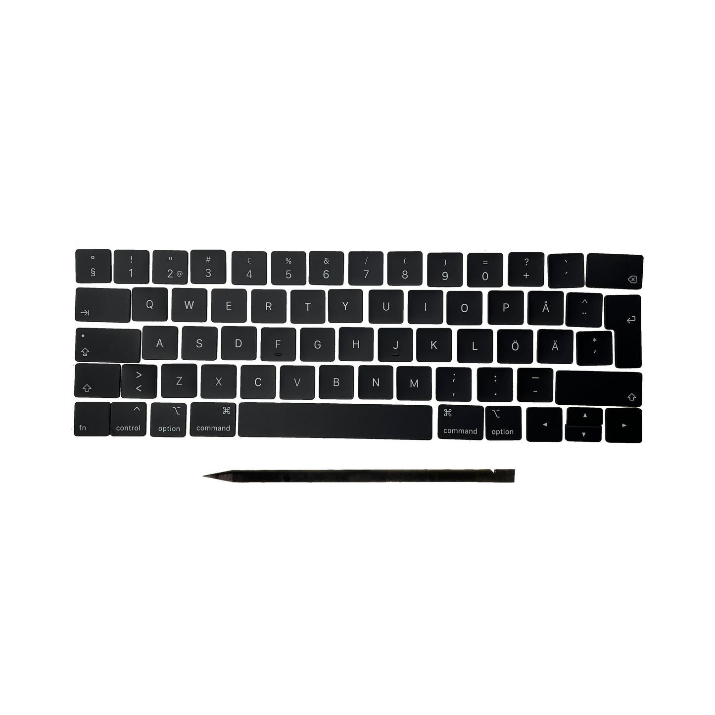 Ersatztasten & Scharniere für MacBook Pro/Air Tastatur Schwedisches Layout ISO