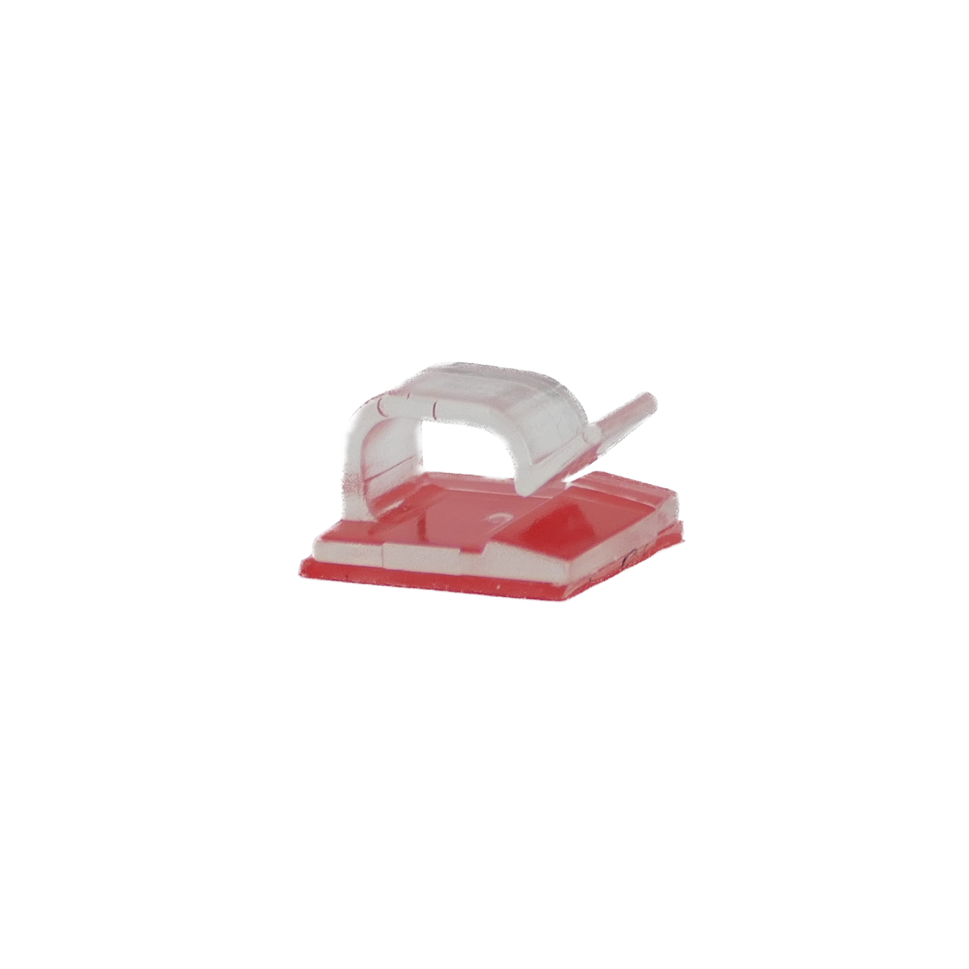 Cable clip/cable holder self-adhesive (black/white/transparent) 🔌