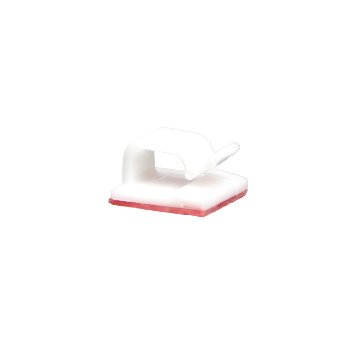 Cable clip/cable holder self-adhesive (black/white/transparent) 🔌