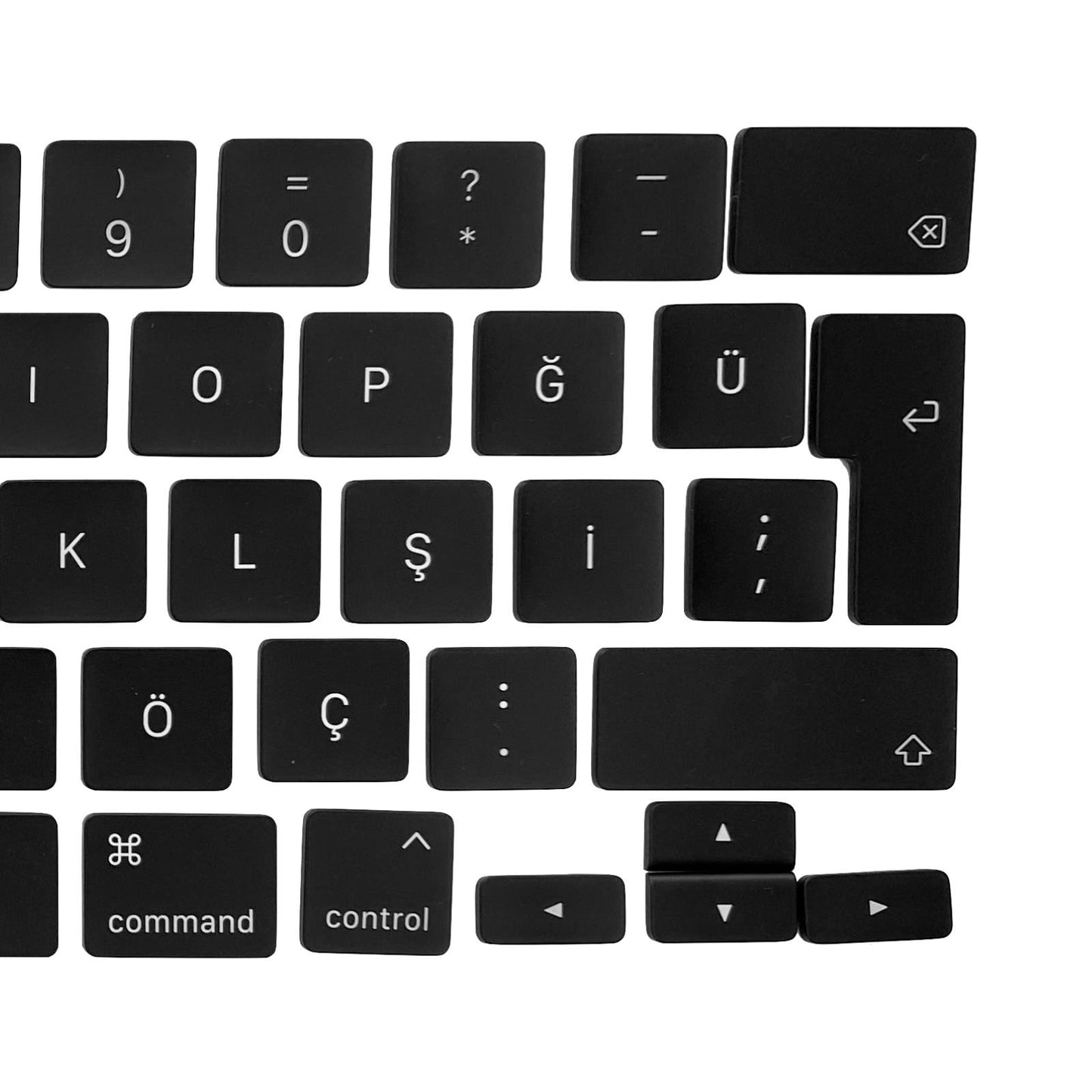 Ersatztasten & Scharniere für MacBook Pro/Air Tastatur Türkisches Layout ISO