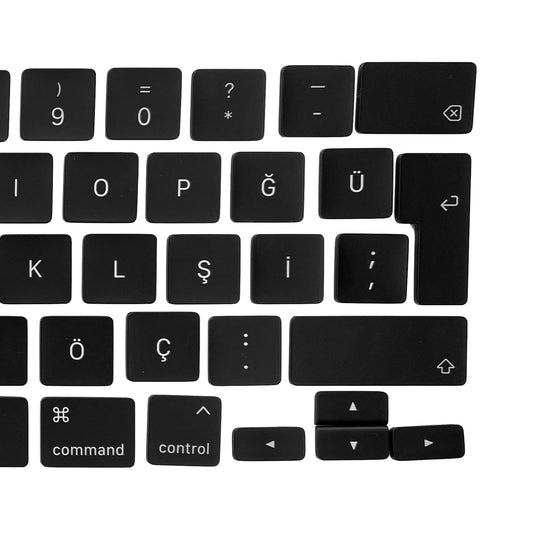Ersatztasten & Scharniere für MacBook Pro/Air Tastatur Türkisches Layout ISO