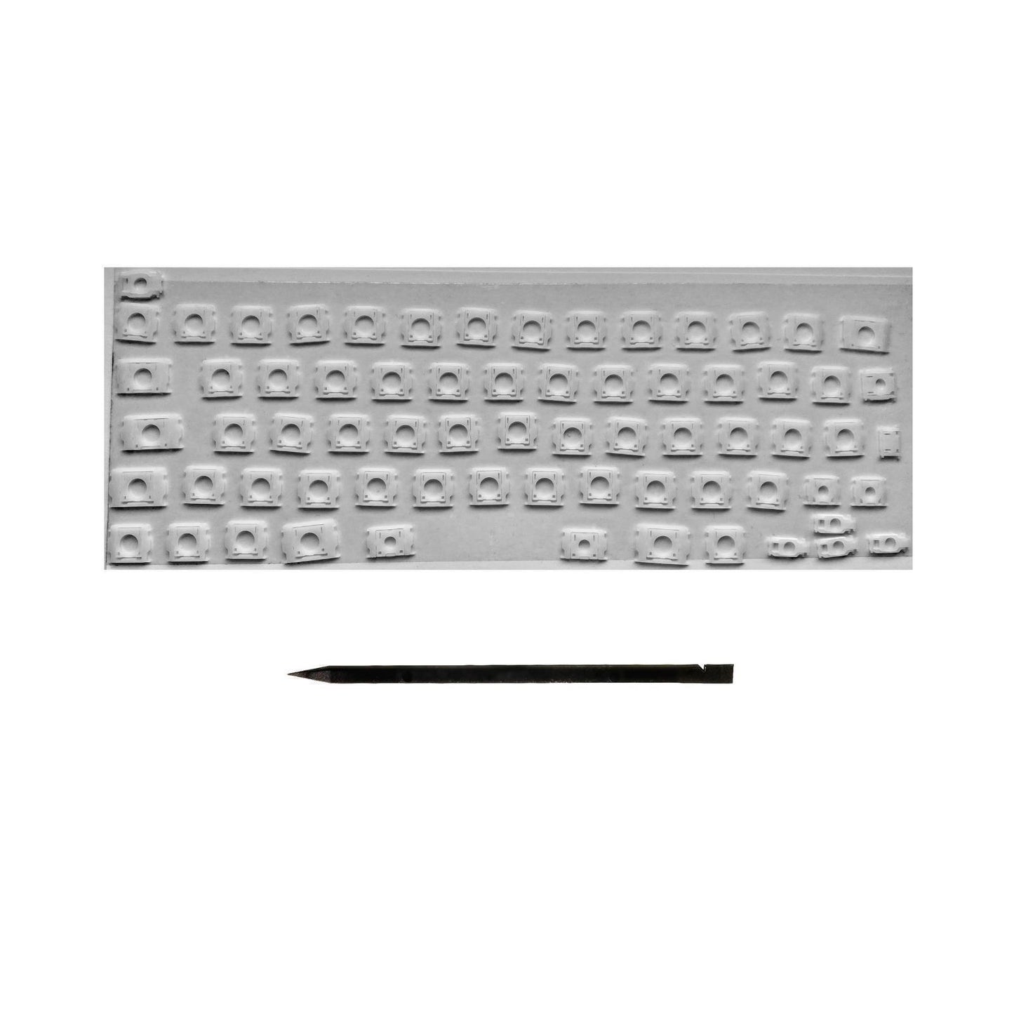 Keys & Clips for MacBook Pro/Air Keyboard Arabic Layout ISO