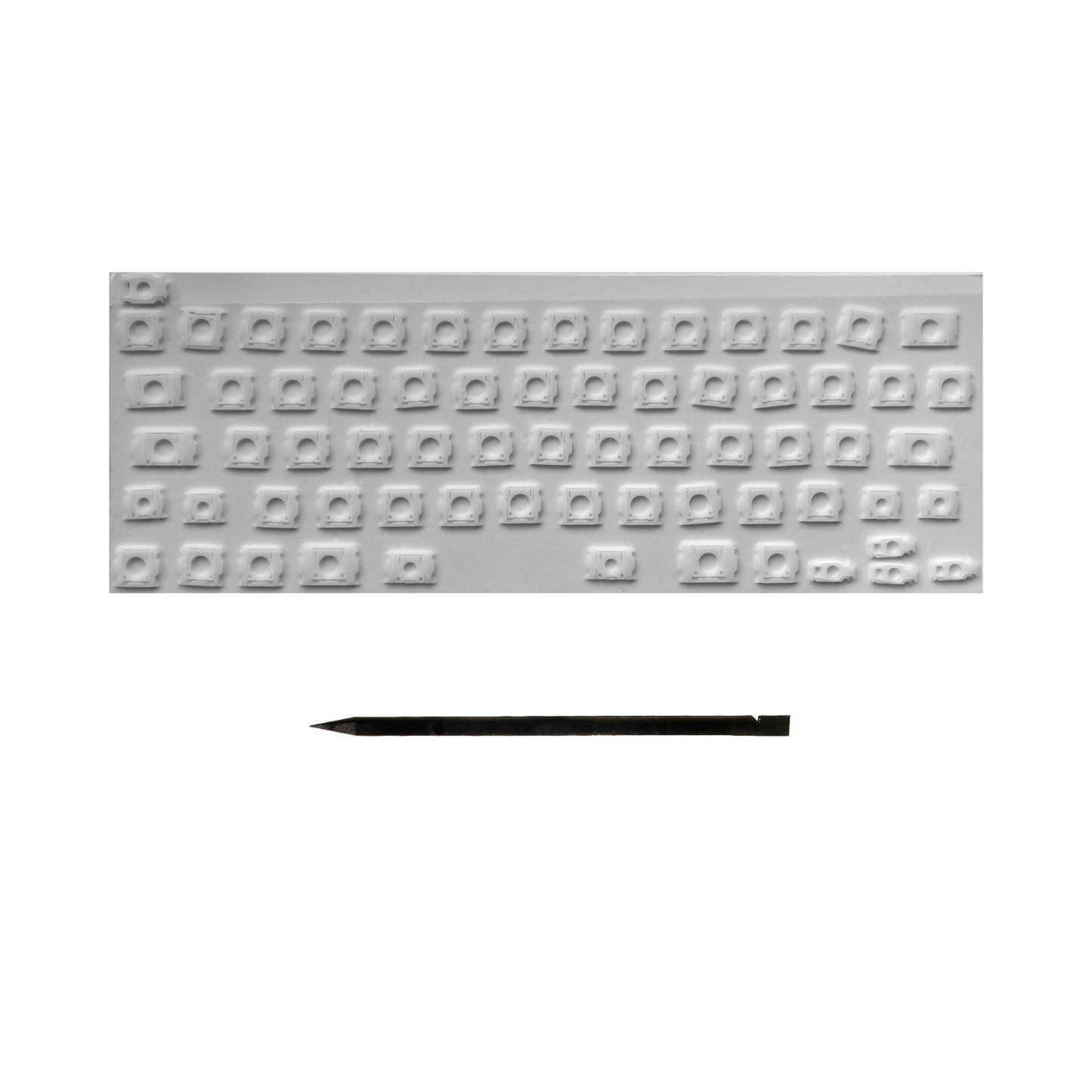 Keys & Clips for MacBook Pro/Air Keyboard US-English Layout ANSI