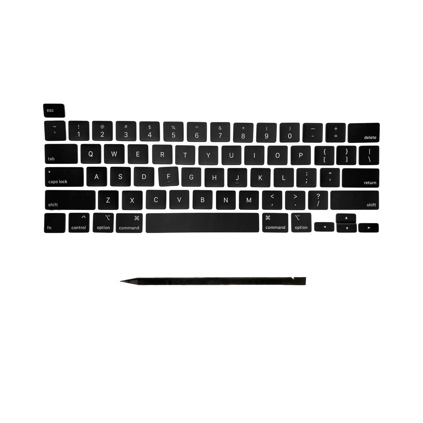 Keys & Clips for MacBook Pro/Air Keyboard US-English Layout ANSI