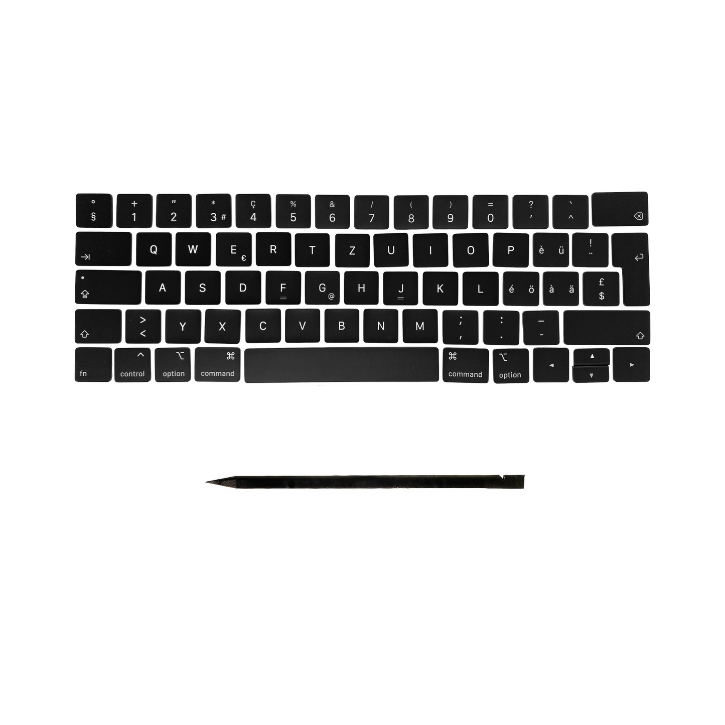 Ersatztasten & Scharniere für MacBook Pro/Air Tastatur Schweizer Layout