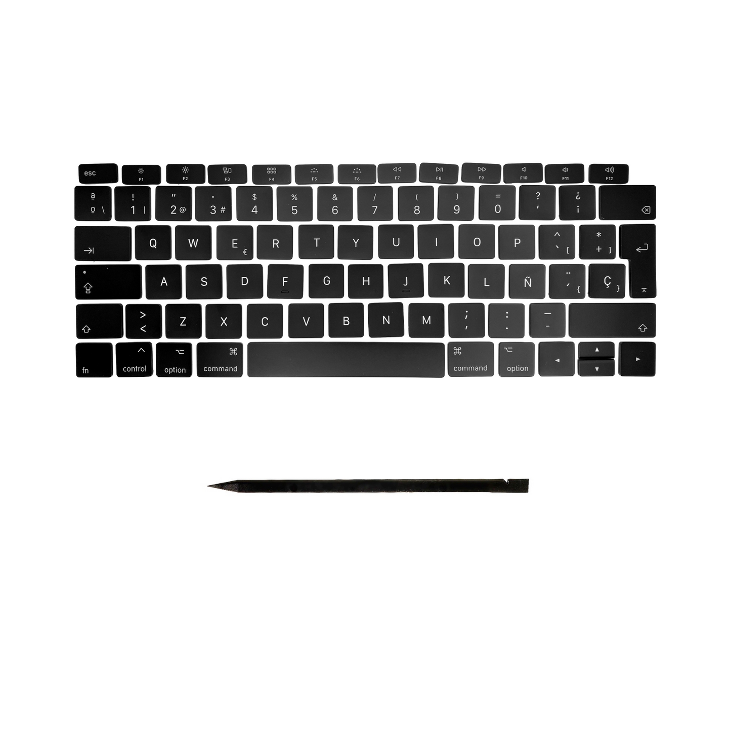 Ersatztasten & Scharniere für MacBook Pro/Air Tastatur Spanisches Layout ISO