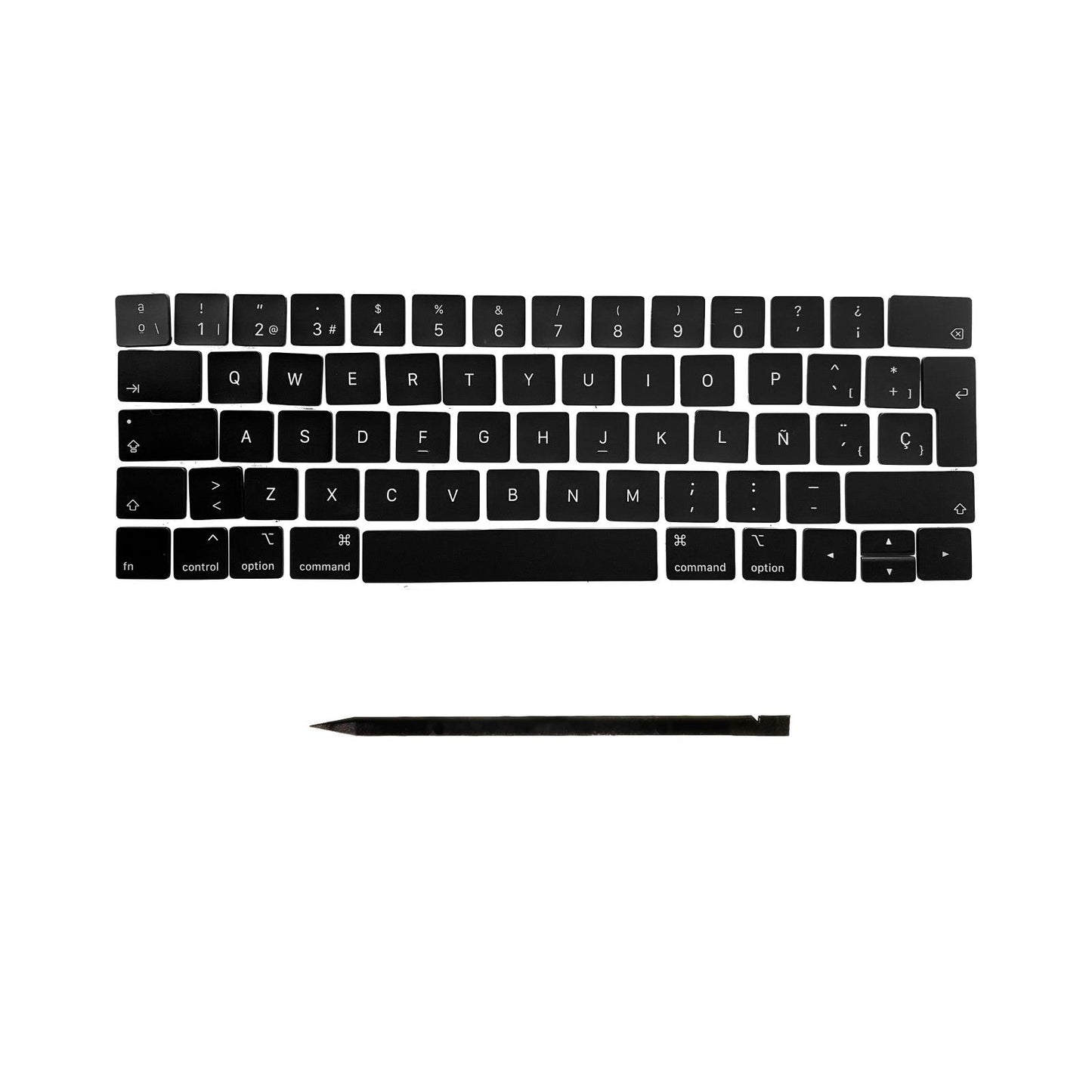 Ersatztasten & Scharniere für MacBook Pro/Air Tastatur Spanisches Layout ISO