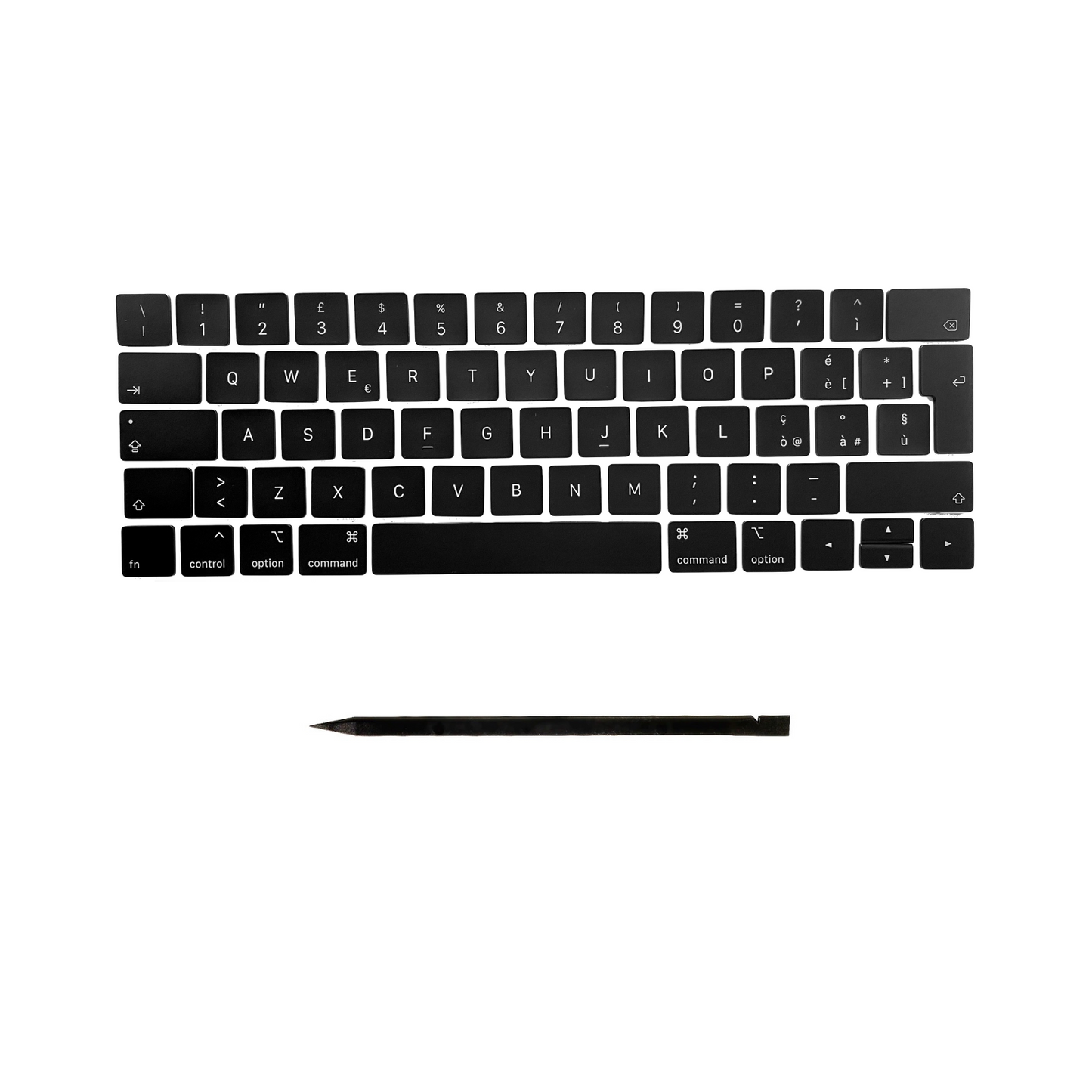 Keys & Clips for MacBook Pro/Air Keyboard Italien Layout ISO