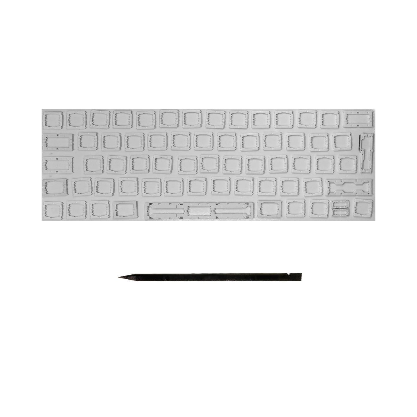 Keys & Clips for MacBook Pro/Air Keyboard French Layout ISO