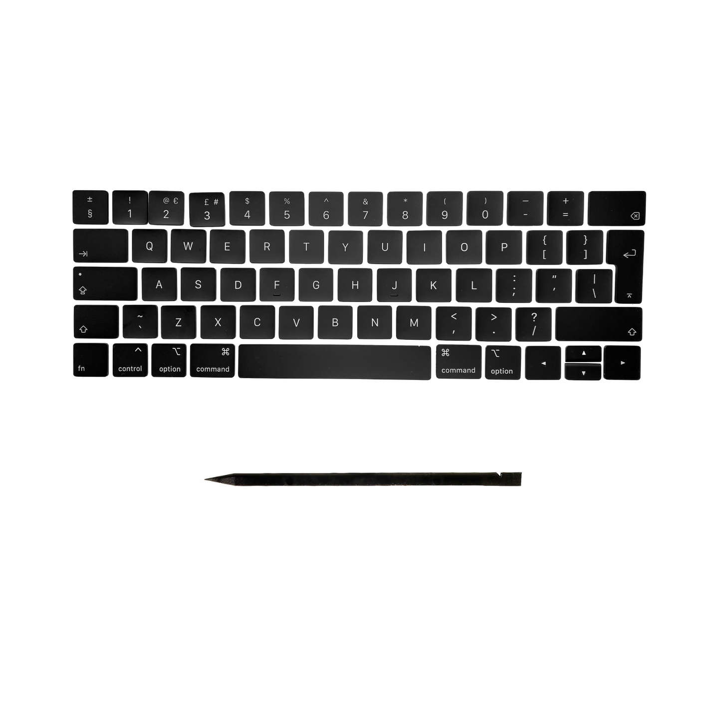 Keys & Clips for MacBook Pro/Air Keyboard UK-English Layout ISO