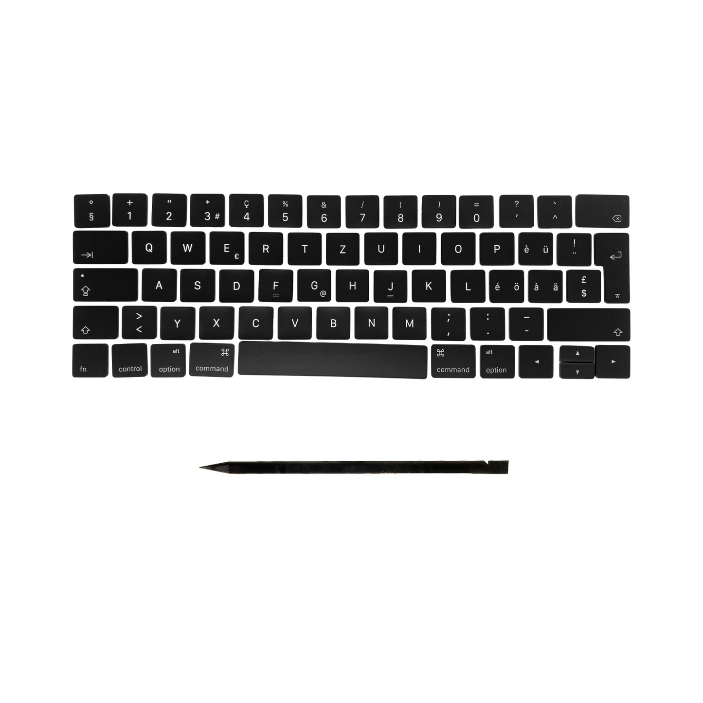 Ersatztasten & Scharniere für MacBook Pro/Air Tastatur Schweizer Layout