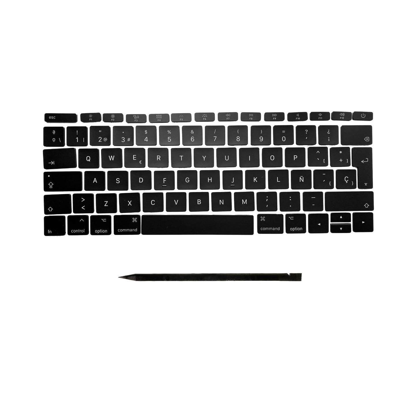 Ersatztasten & Scharniere für MacBook Pro/Air Tastatur Spanisches Layout ISO