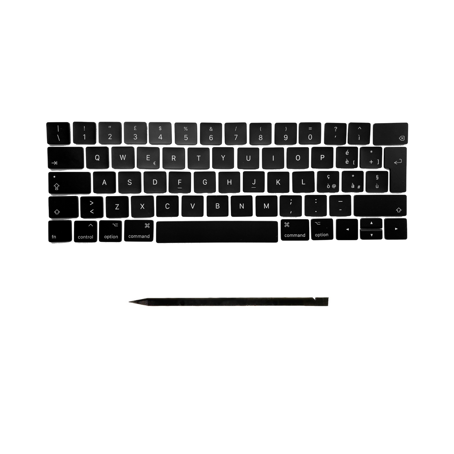 Keys & Clips for MacBook Pro/Air Keyboard Italien Layout ISO