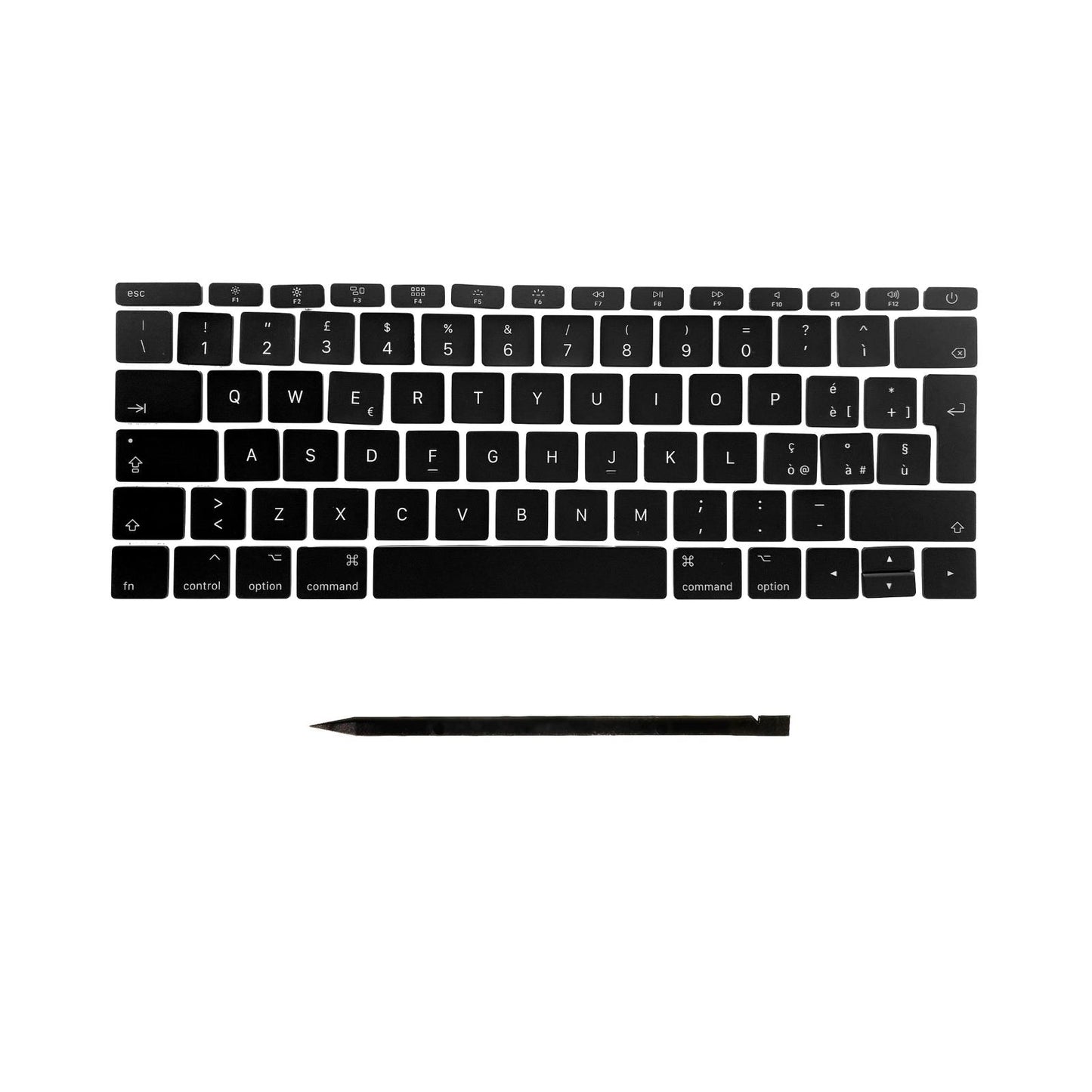 Keys & Clips for MacBook Pro/Air Keyboard Italien Layout ISO