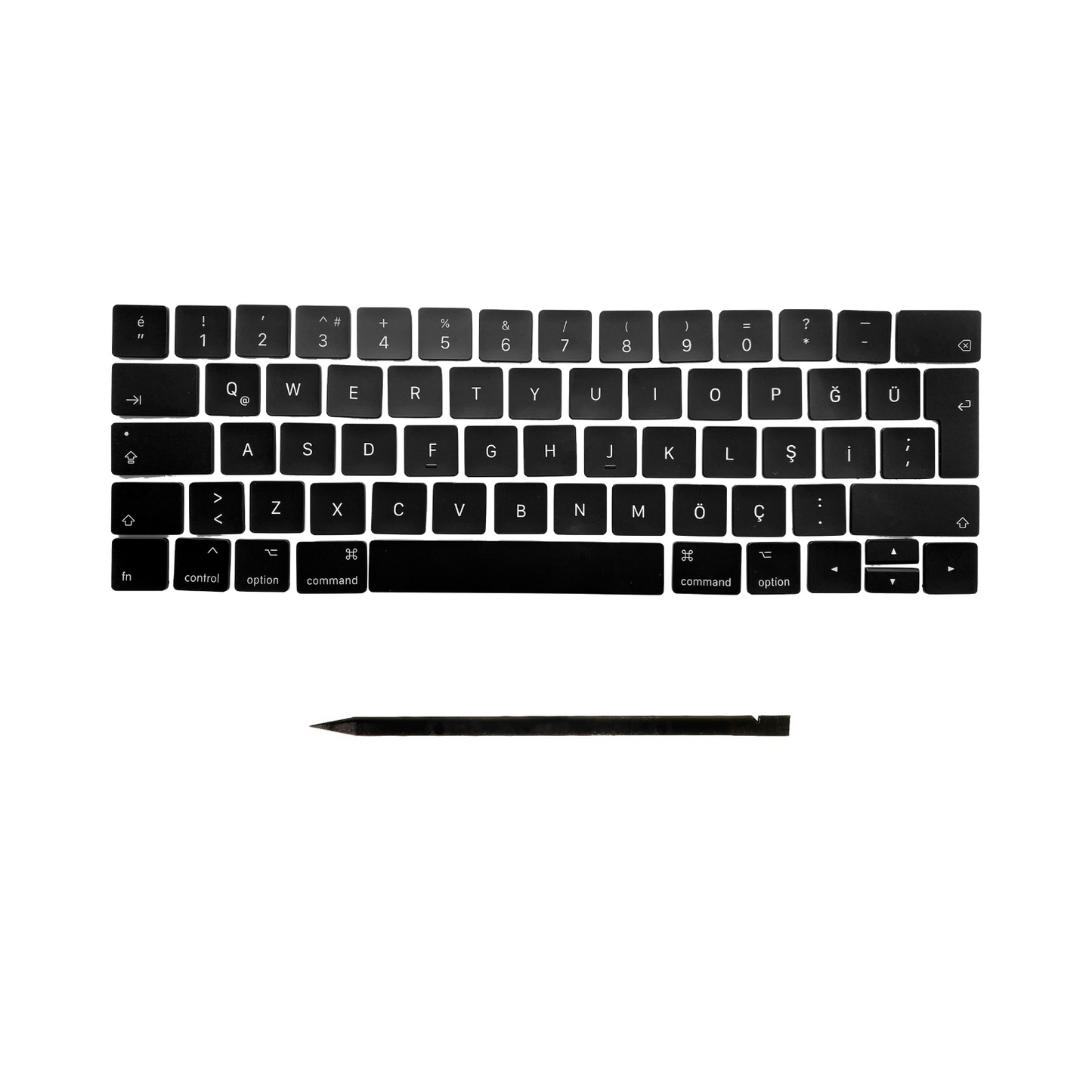 Ersatztasten & Scharniere für MacBook Pro/Air Tastatur Türkisches Layout ISO