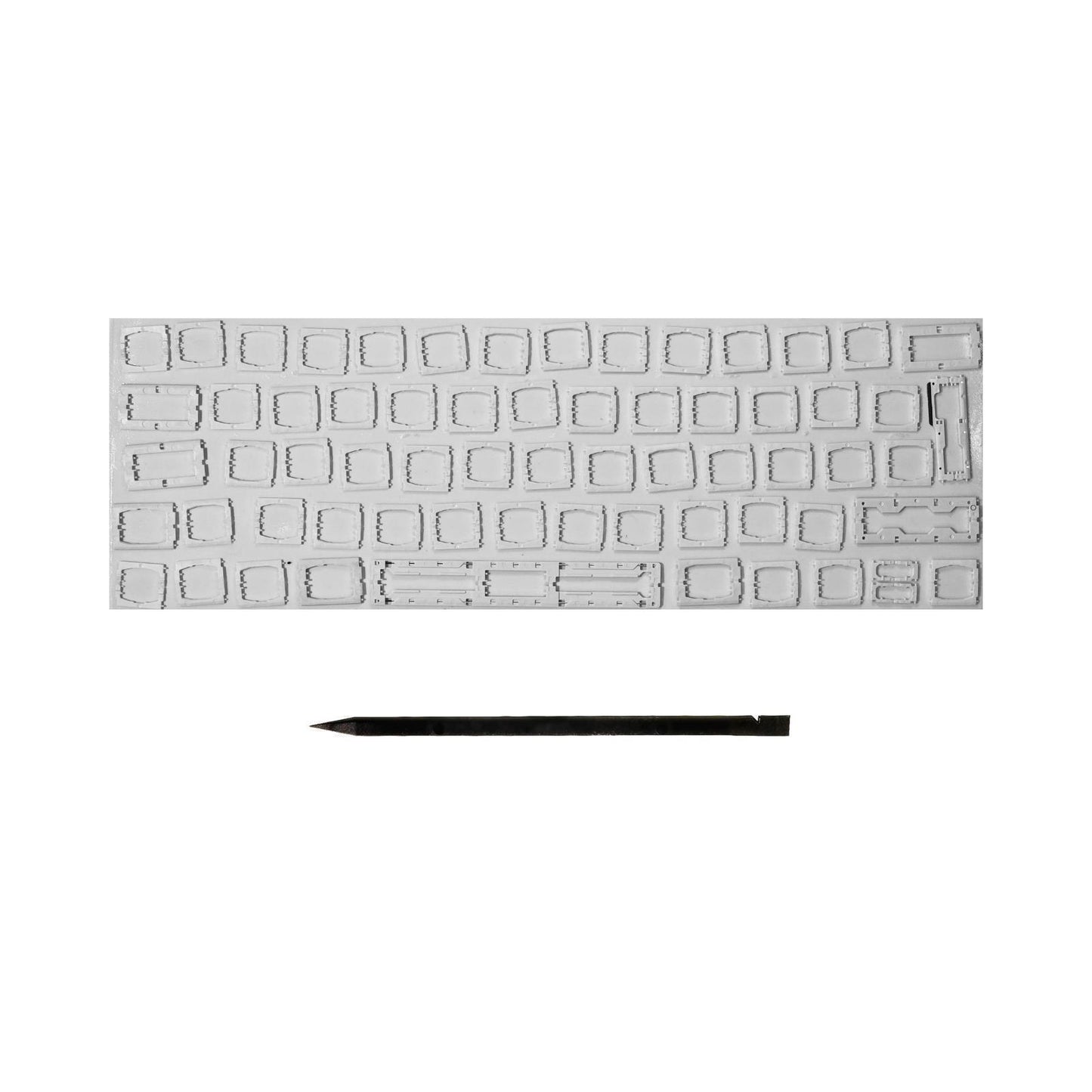 Keys & Clips for MacBook Pro/Air Keyboard French Layout ISO