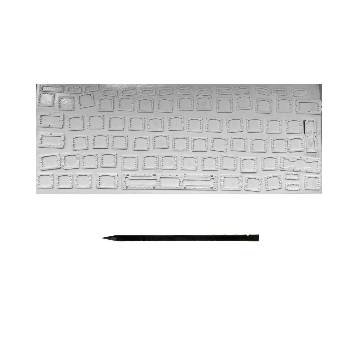 Keys & Clips for MacBook Pro/Air Keyboard Swedish Layout ISO