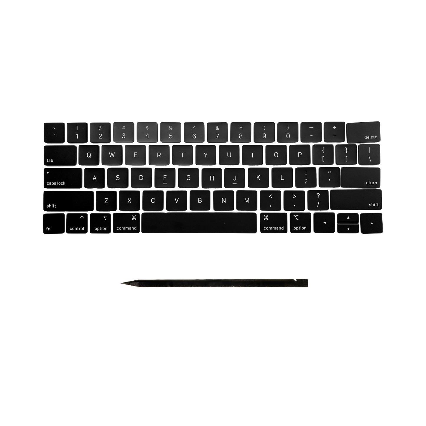 Keys & Clips for MacBook Pro/Air Keyboard US-English Layout ANSI