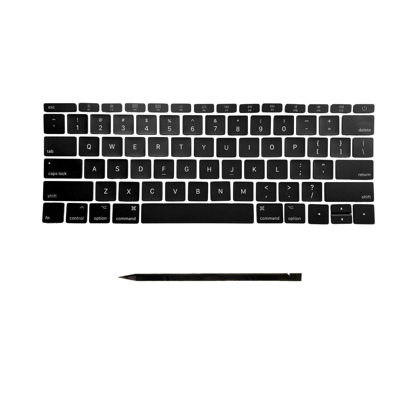 Keys & Clips for MacBook Pro/Air Keyboard US-English Layout ANSI