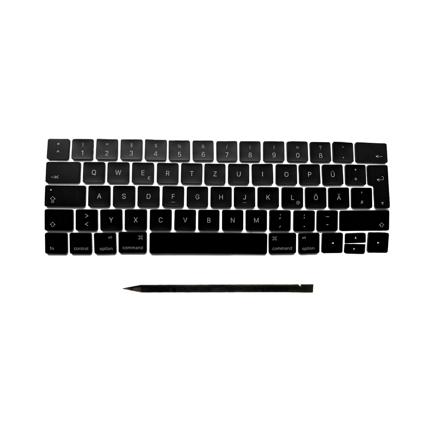 Ersatztasten & Scharniere für MacBook Pro/Air Tastatur Deutsches Layout ISO