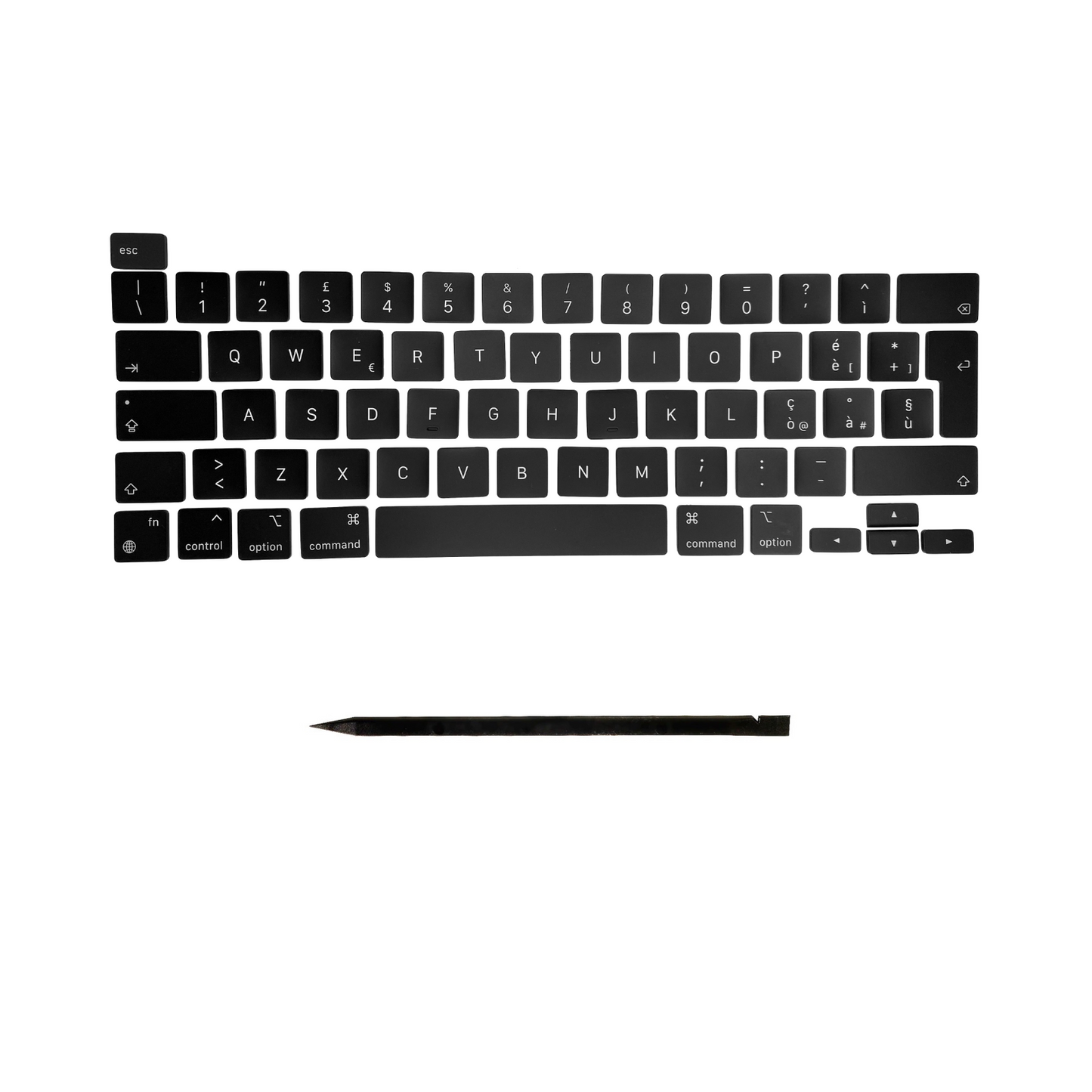 Ersatztasten & Scharniere für MacBook Pro/Air Tastatur Italienisches Layout ISO