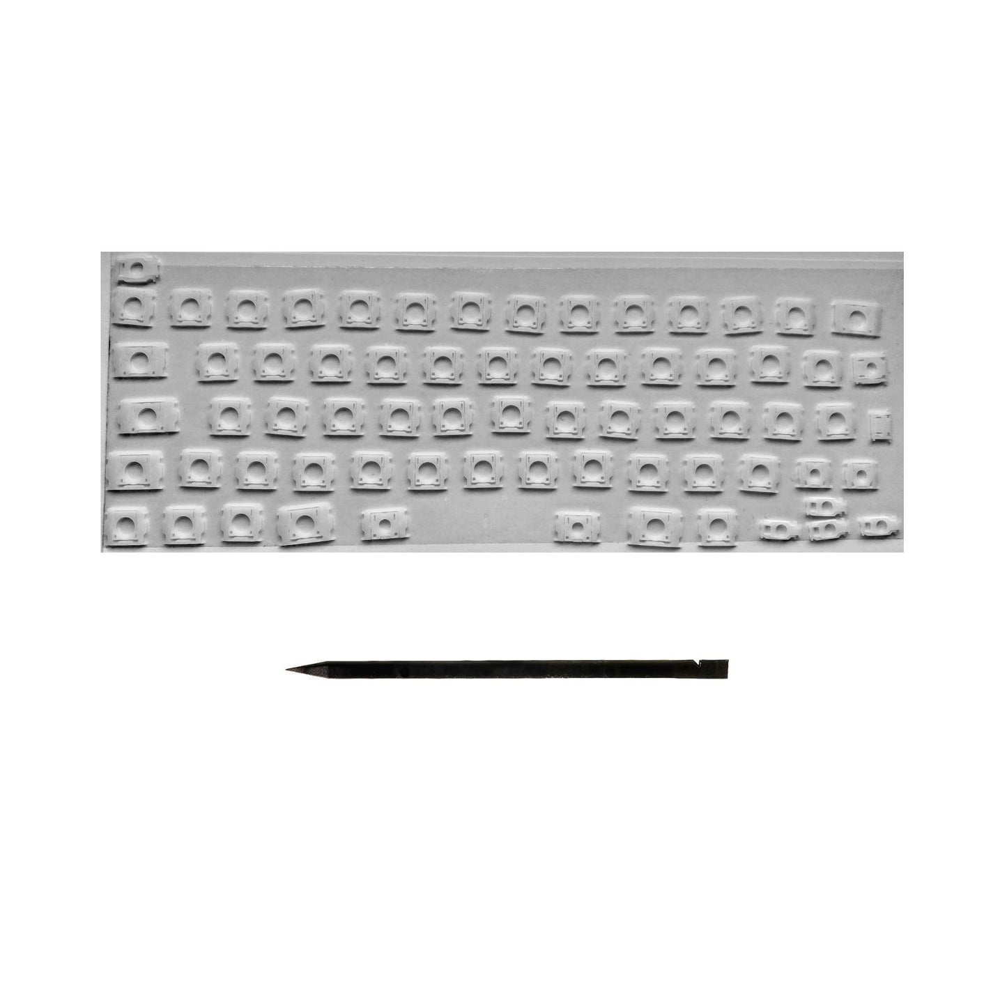 Keys & Clips for MacBook Pro/Air Keyboard UK-English Layout ISO