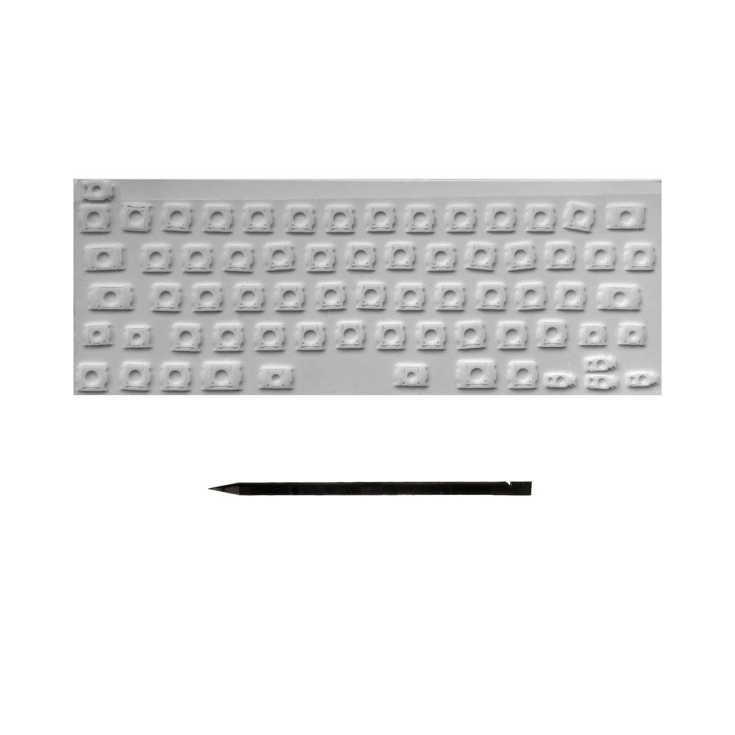 Keys & Clips for MacBook Pro/Air Keyboard US-English Layout ANSI