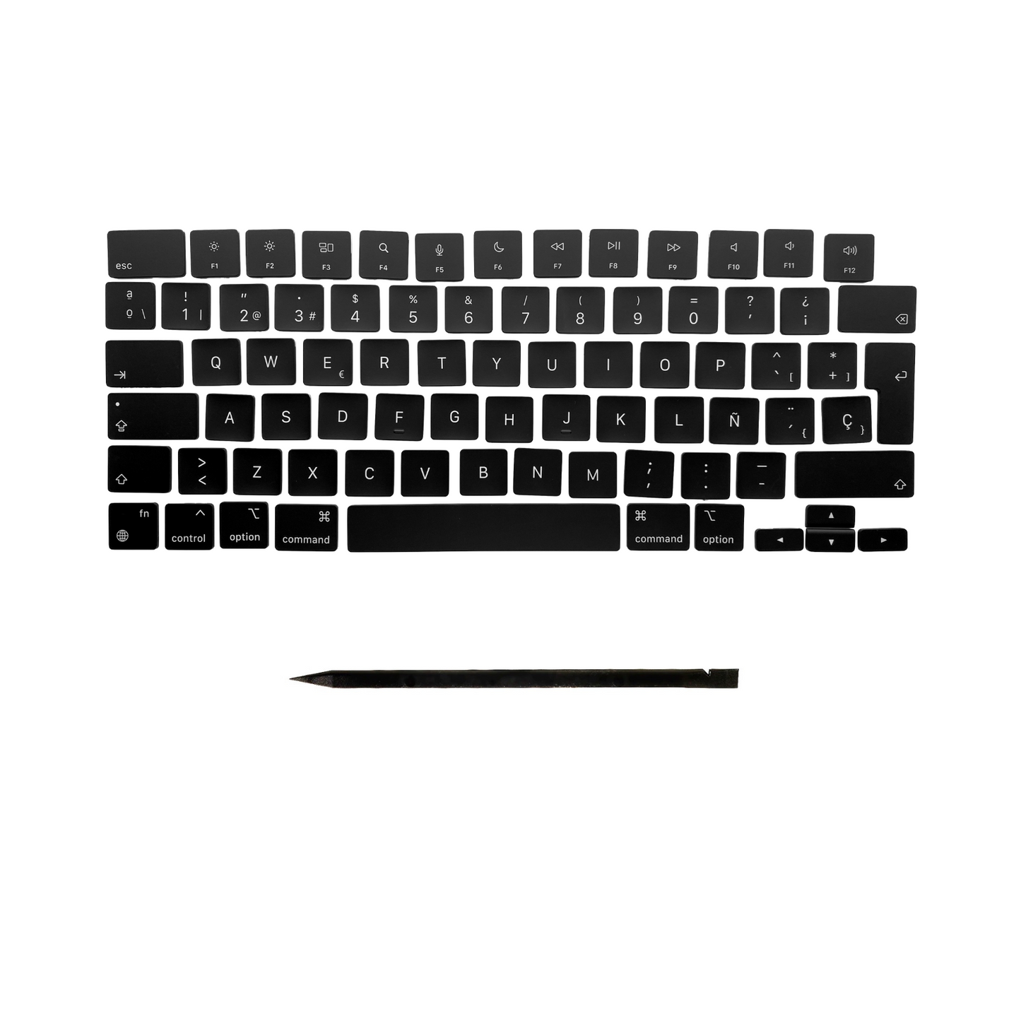 Ersatztasten & Scharniere für MacBook Pro/Air Tastatur Spanisches Layout ISO