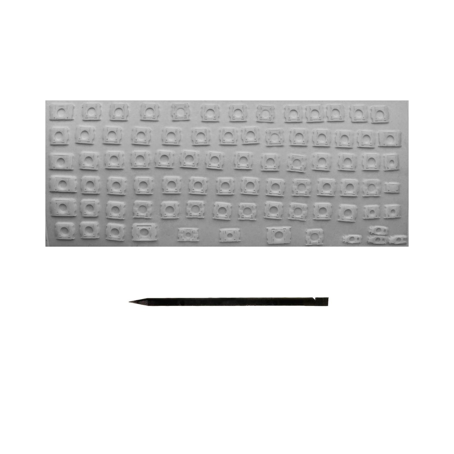 Keys & Clips for MacBook Pro/Air Keyboard Swedish Layout ISO