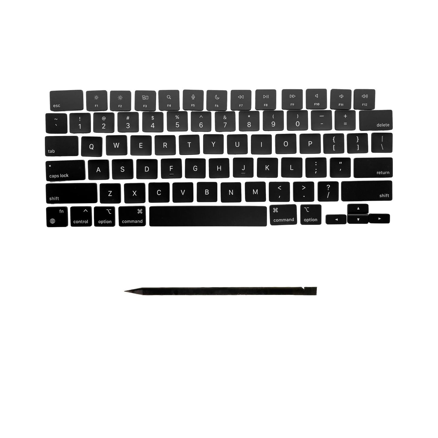 Keys & Clips for MacBook Pro/Air Keyboard US-English Layout ANSI