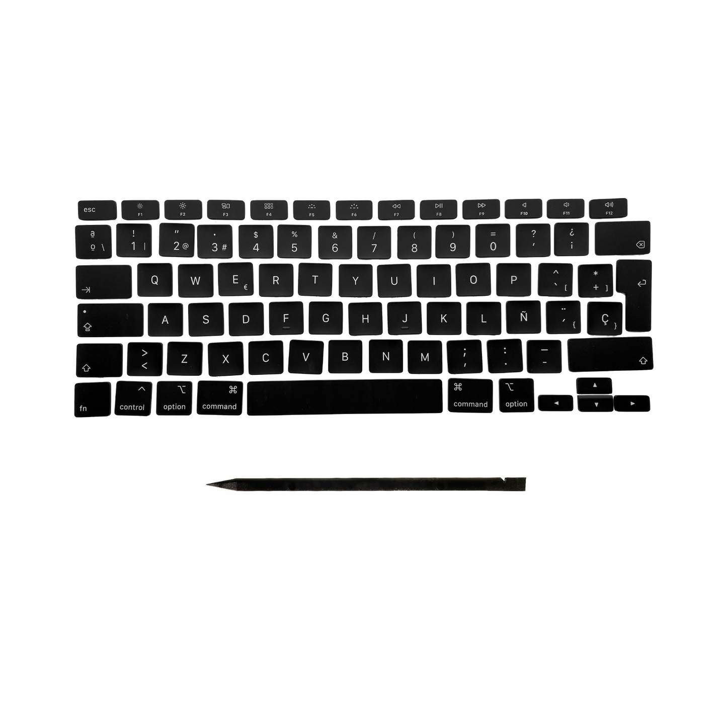 Ersatztasten & Scharniere für MacBook Pro/Air Tastatur Spanisches Layout ISO