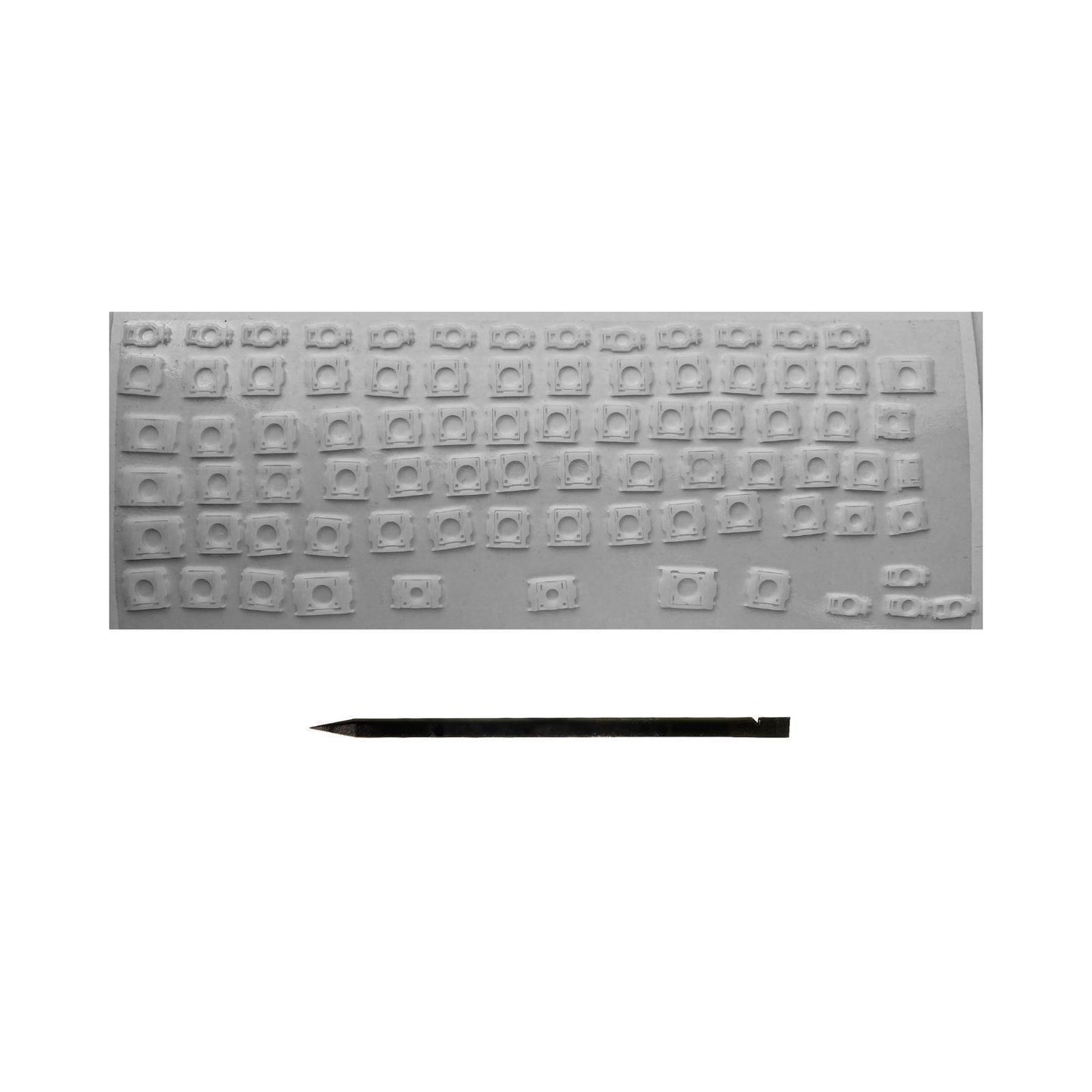 Keys & Clips for MacBook Pro/Air Keyboard Italien Layout ISO