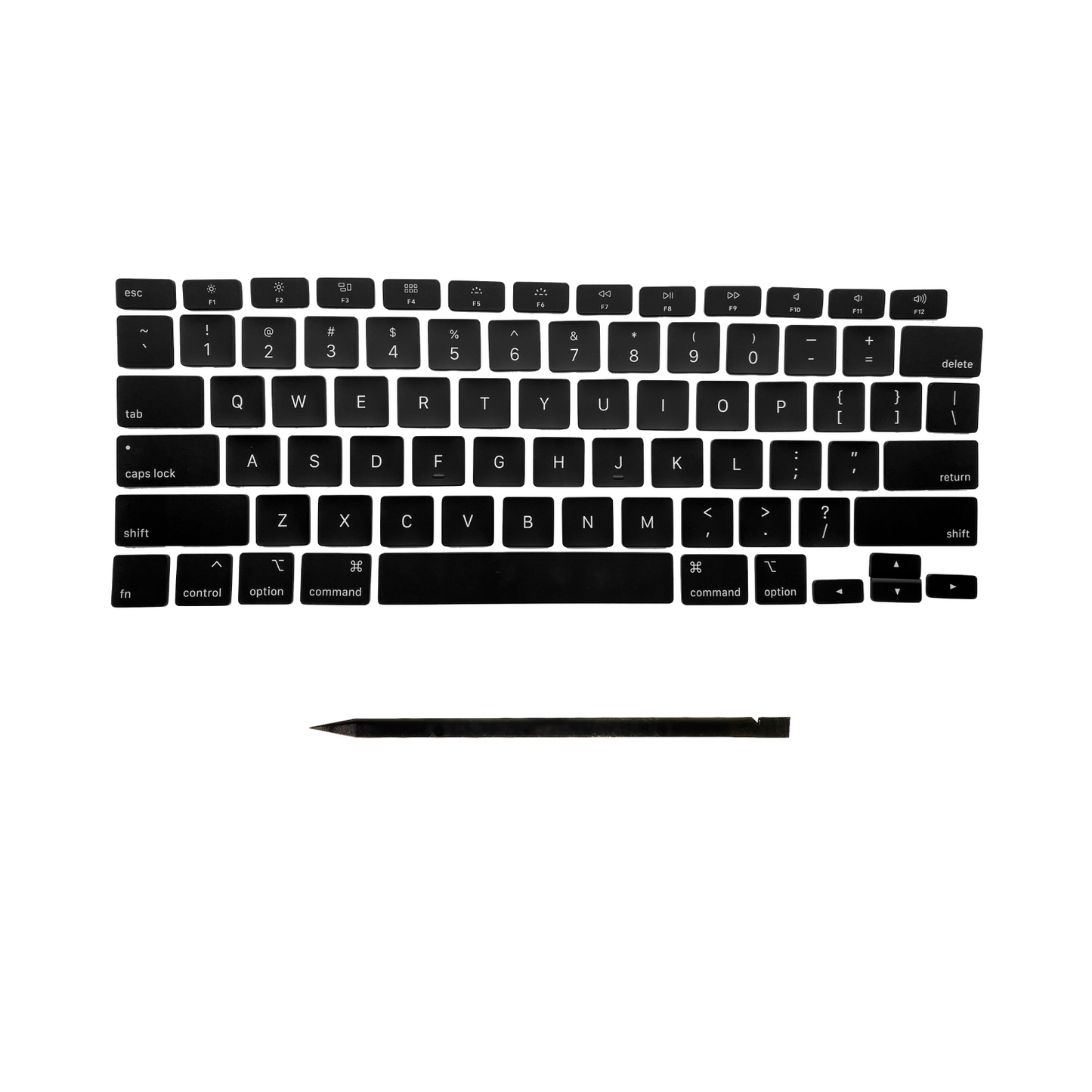 Ersatztasten & Scharniere für MacBook Pro/Air Tastatur US-English Layout ANSI