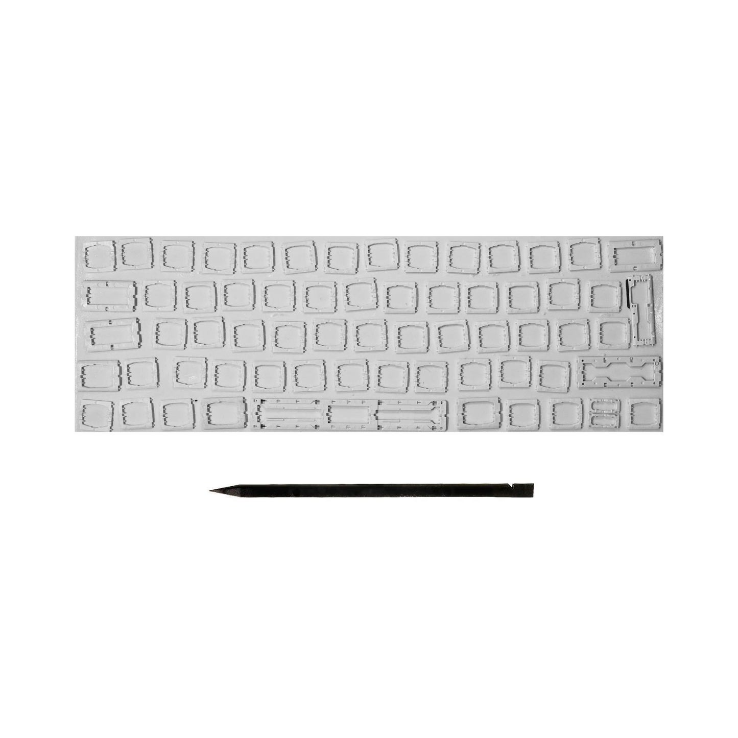 Keys & Clips for MacBook Pro/Air Keyboard UK-English Layout ISO