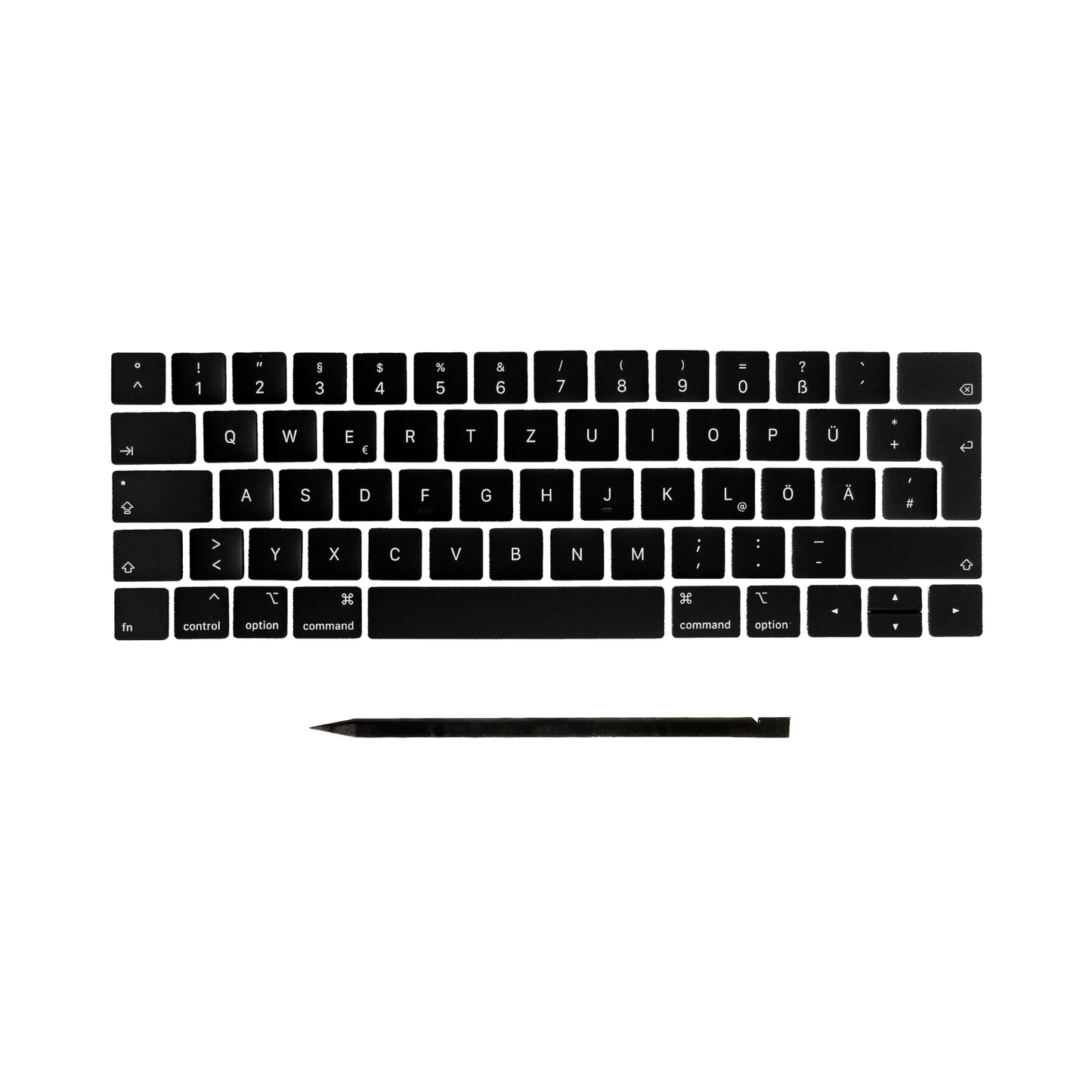 Keys & Clips for MacBook Pro/Air Keyboard German Layout ISO