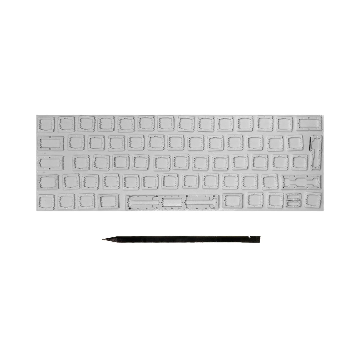 Keys & Clips for MacBook Pro/Air Keyboard German Layout ISO