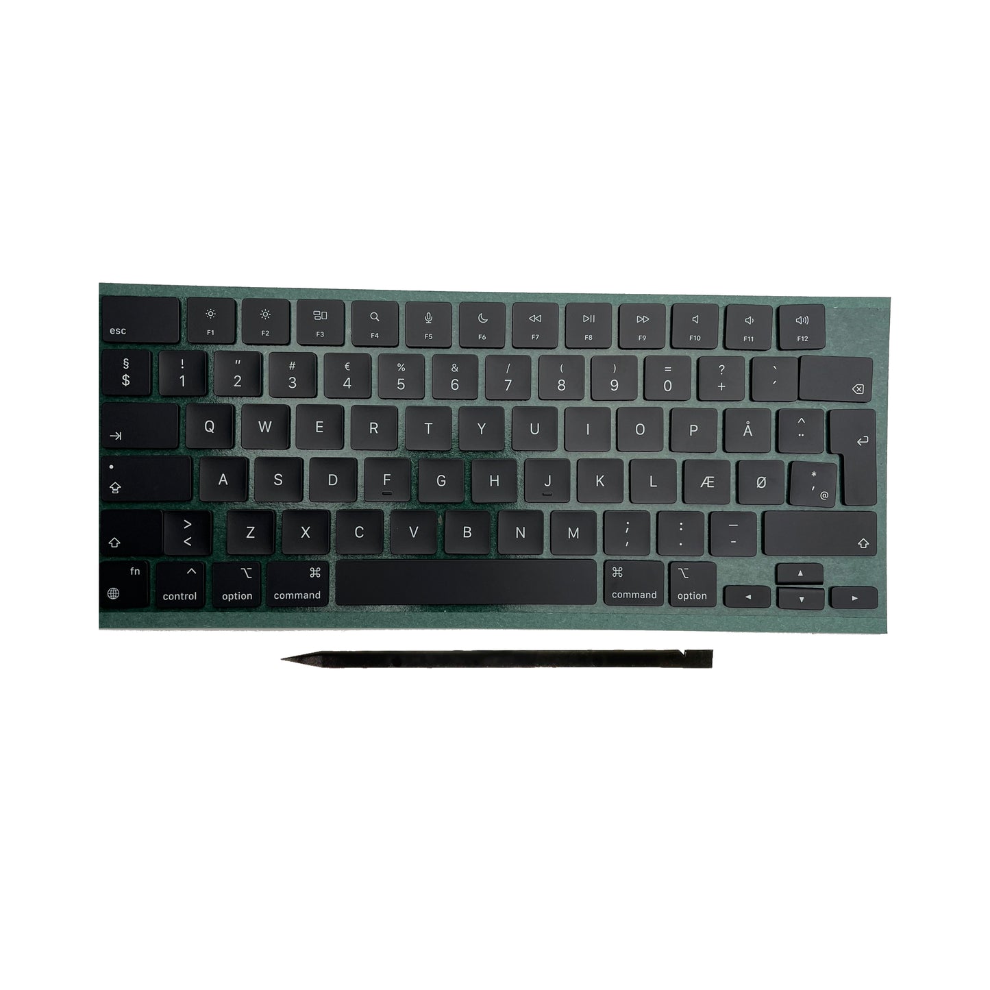 Ersatztasten & Scharniere für MacBook Pro/Air Tastatur Dänisches Layout ISO