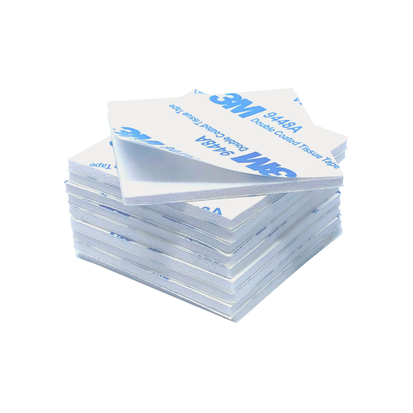 10x 3M double-sided adhesive pads + cleaning wipes + adhesive scraper