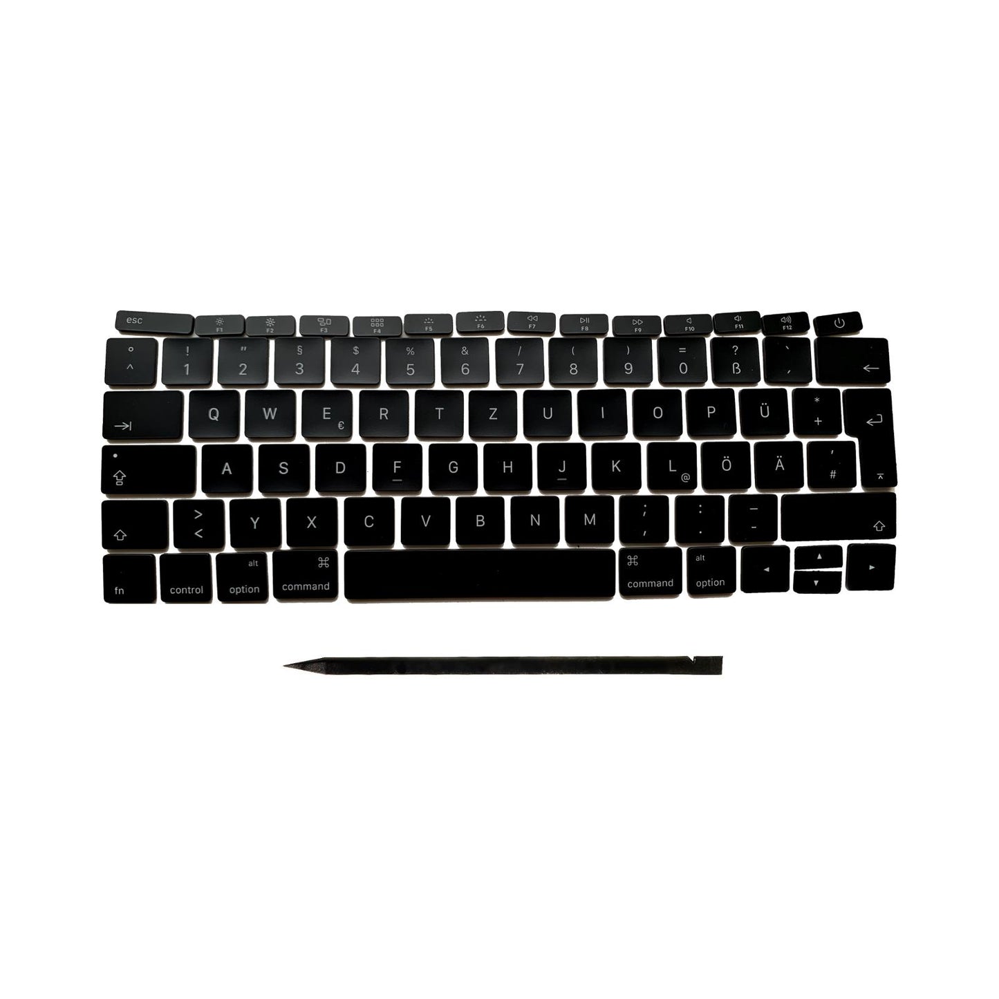 Keys & Clips for MacBook Pro/Air Keyboard German Layout ISO