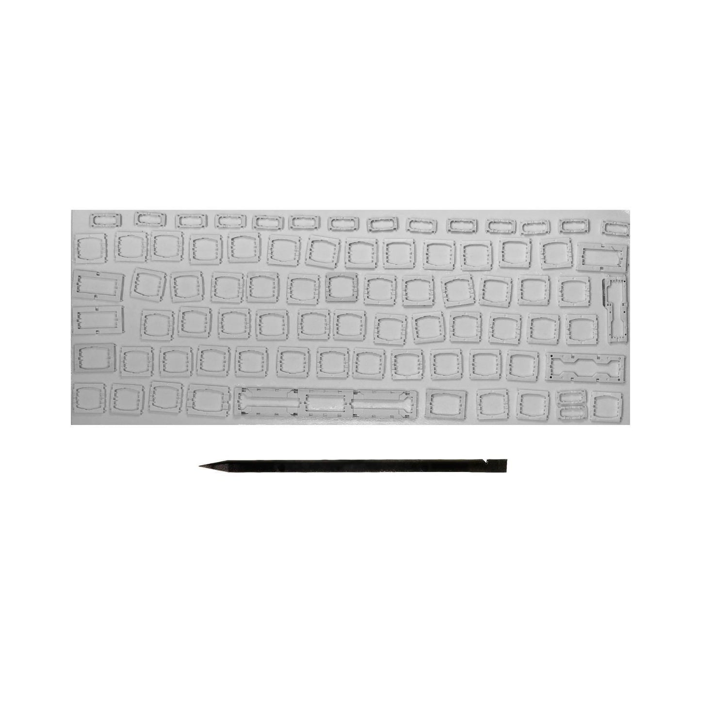 Keys & Clips for MacBook Pro/Air Keyboard German Layout ISO