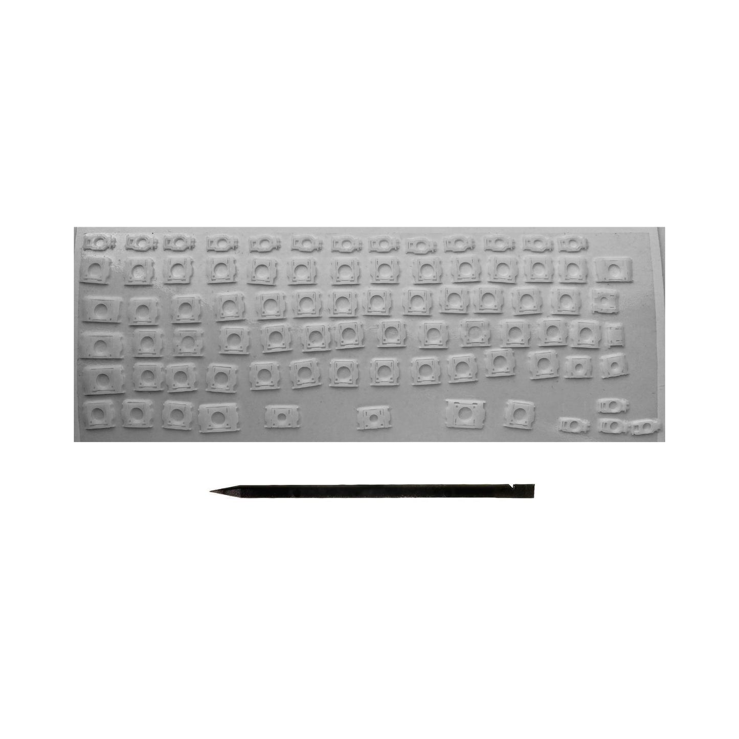 Keys & Clips for MacBook Pro/Air Keyboard German Layout ISO