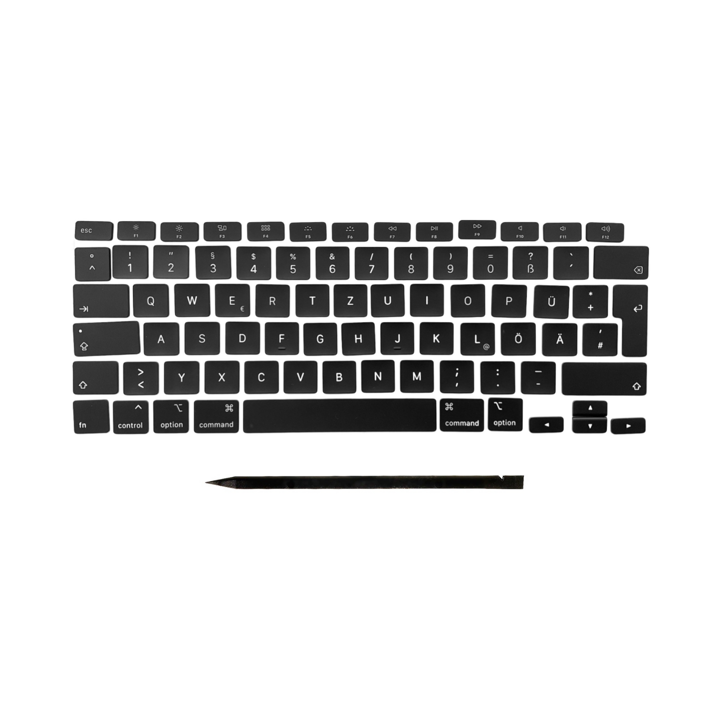 Keys & Clips for MacBook Pro/Air Keyboard German Layout ISO