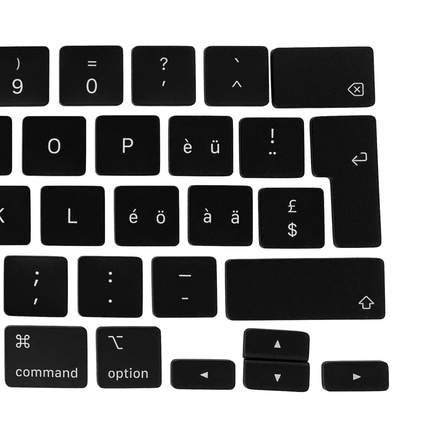 Ersatztasten & Scharniere für MacBook Pro/Air Tastatur Schweizer Layout