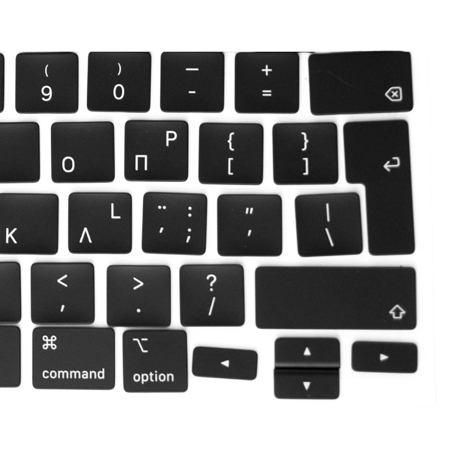 Ersatztasten & Scharniere für MacBook Pro/Air Tastatur Griechisches Layout ISO