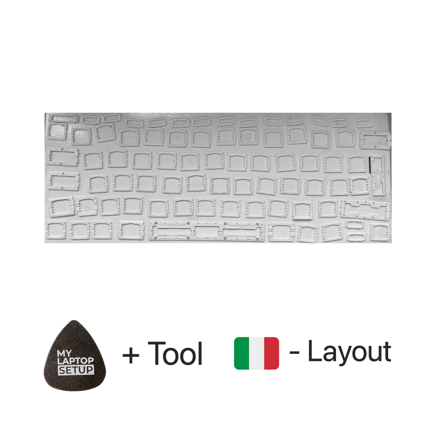 Replacement Keys & Hinges for MacBook Pro/Air Italian 🇮🇹 IT Layout QWERTY (all models)